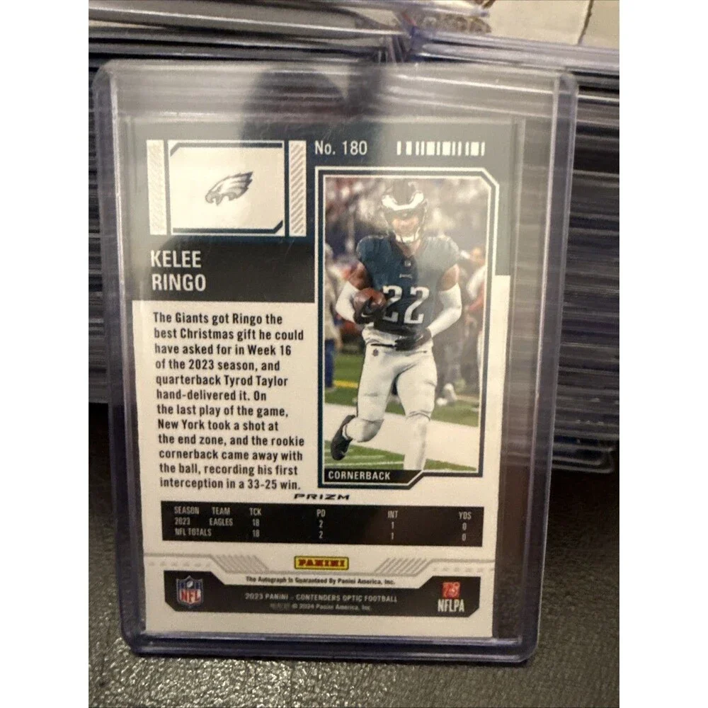 2023 Contenders Optic Kelee Ringo #180 RC Rookie Ticket AUTO 🔥💥🔥